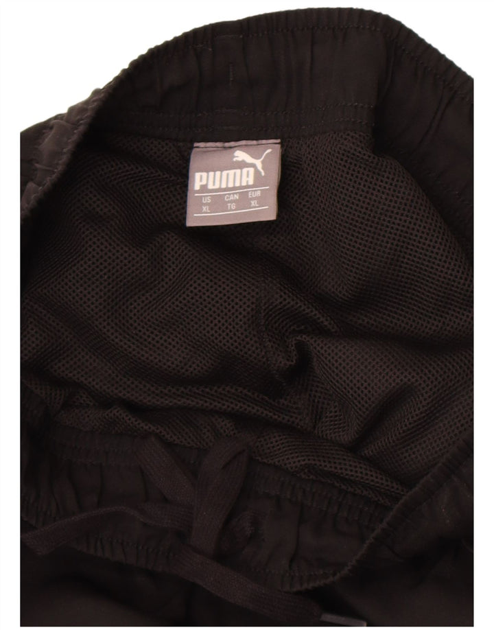 Puma Mens Tracksuit Trousers XL Black