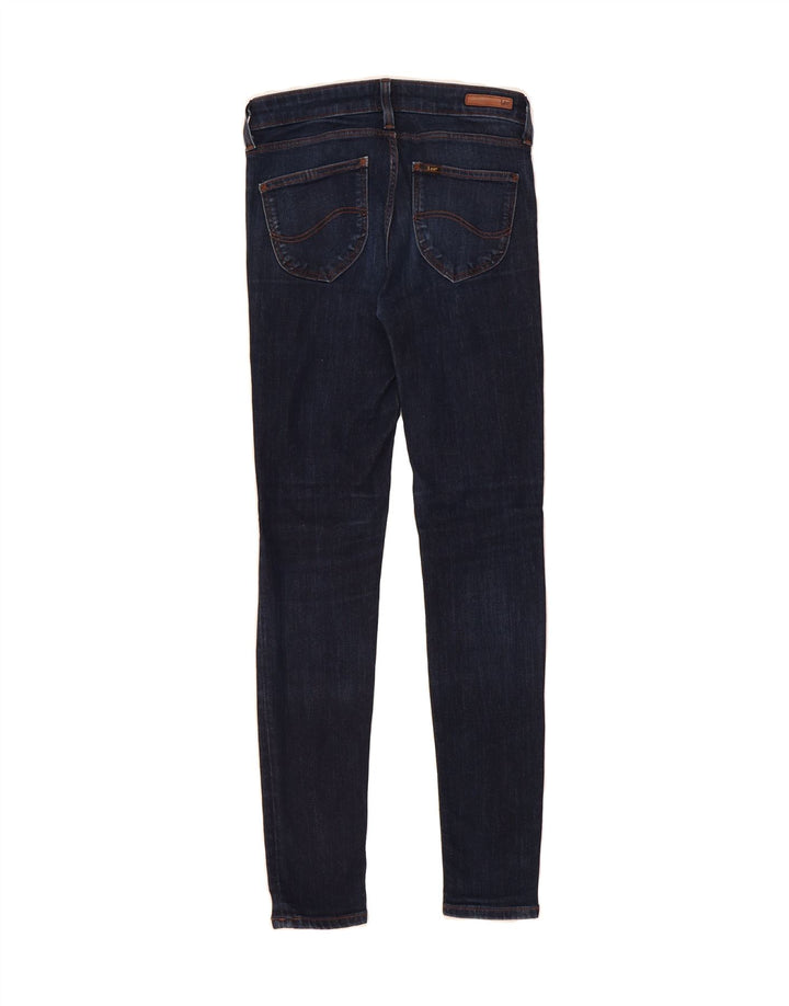 LEE Womens Skinny Jeans W28 L29 Navy Blue Cotton Vintage Lee and Second-Hand Lee from Messina Hembry 