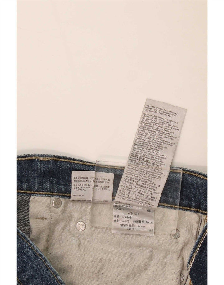 Levi's Mens Slim Jeans W34 L32 Blue
