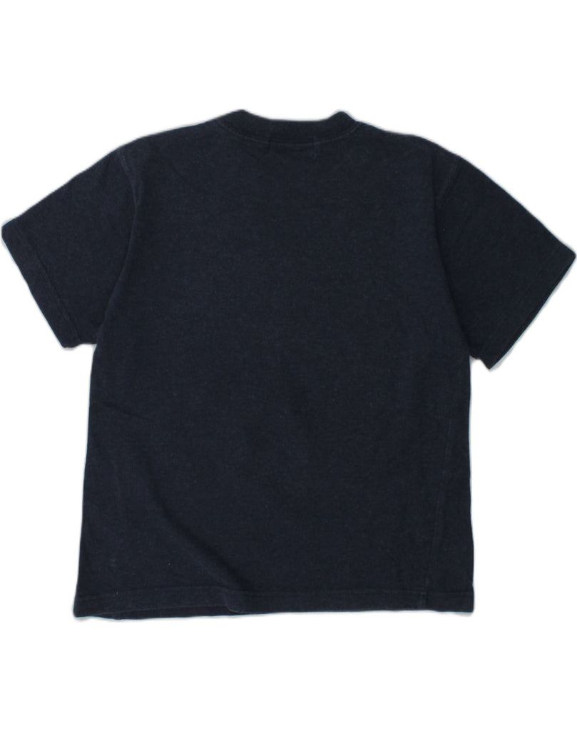 TIMBERLAND Boys T-Shirt Top 5-6 Years Navy Blue Cotton | Vintage Timberland | Thrift | Second-Hand Timberland | Used Clothing | Messina Hembry 