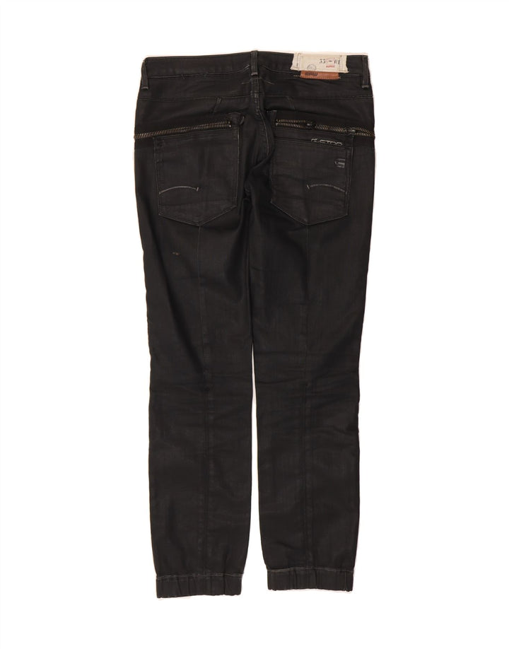 G-STAR Womens Joggers Slim Jeans W28 L32 Black Cotton Vintage G-Star and Second-Hand G-Star from Messina Hembry 