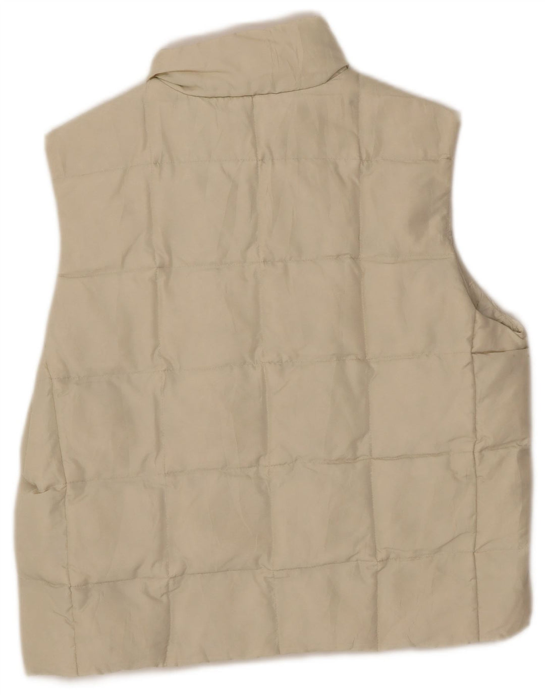 MURPHY & NYE Womens Padded Gilet UK 14 Medium Off White Polyamide