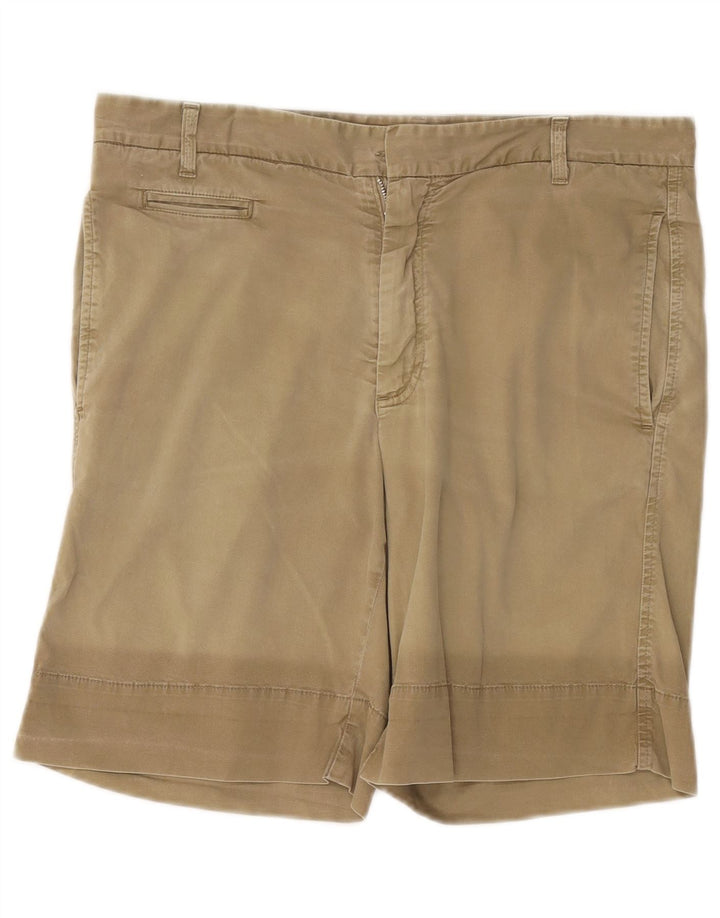 Fred Perry Mens Chino Shorts IT 48 Medium W32  Khaki Cotton