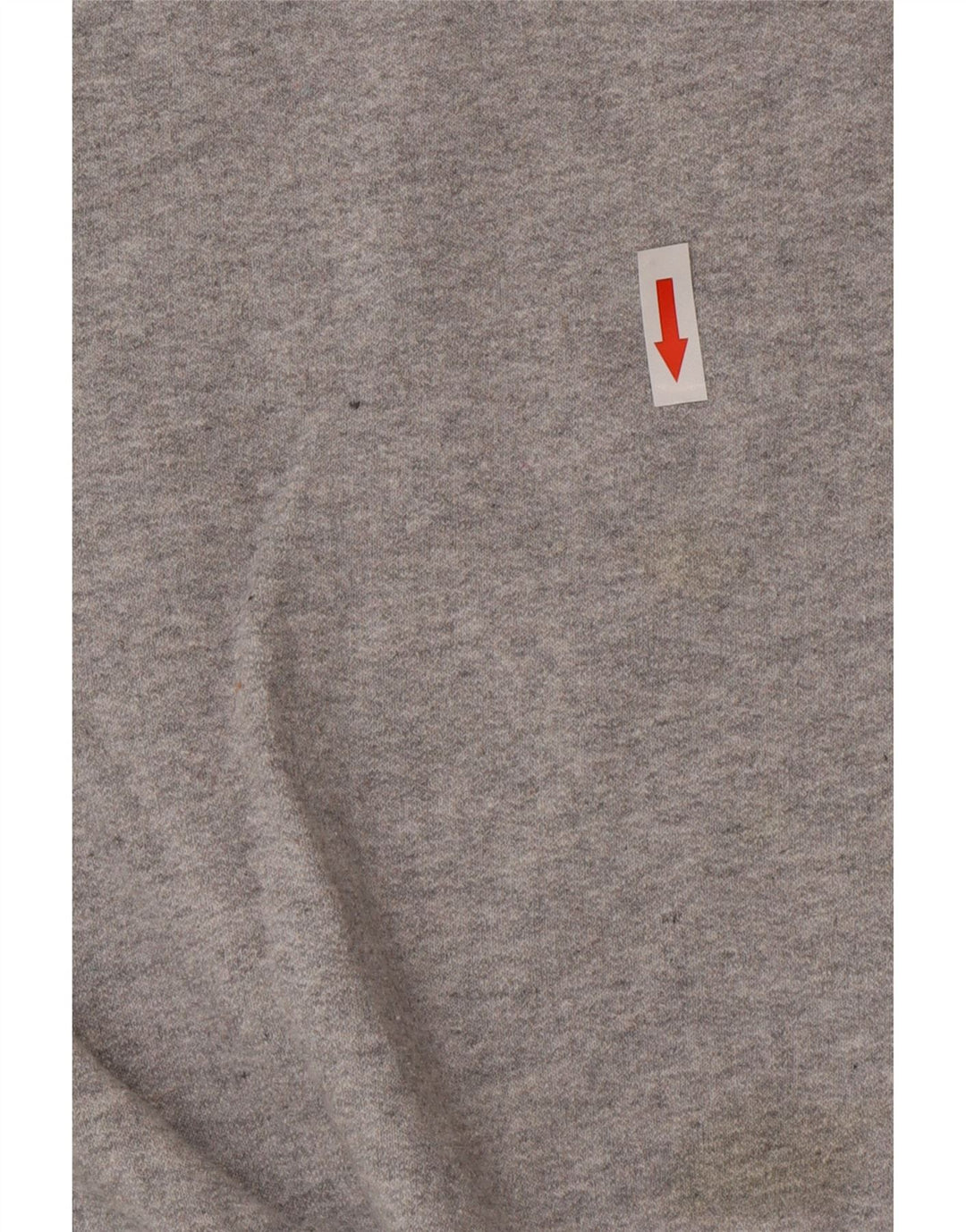 Topshop Mens Graphic Sweatshirt Jumper Small Grey Cotton