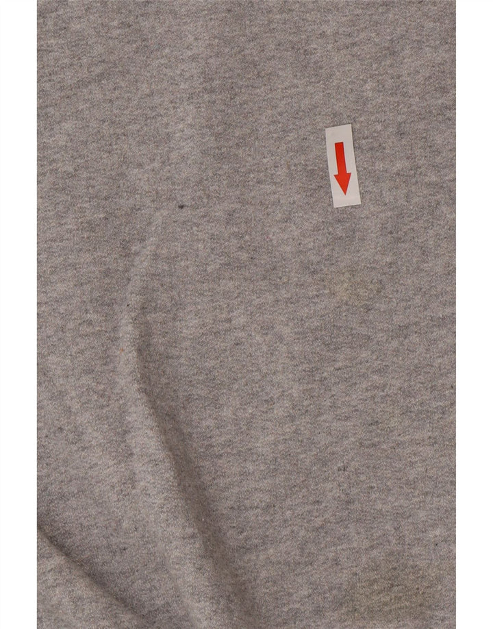 Topshop Mens Graphic Sweatshirt Jumper Small Grey Cotton