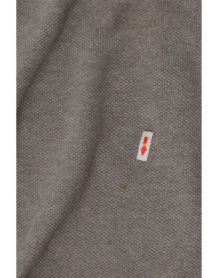 Gant Mens Crew Neck Jumper Sweater 3XL Grey Cotton