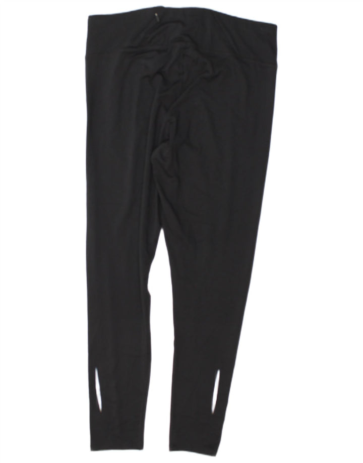 Marks & Spencer Womens Leggings UK 18 XL Black Polyester