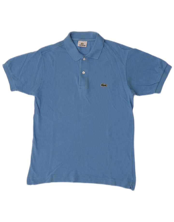 Lacoste Mens Polo Shirt Size 3 Small Blue Cotton