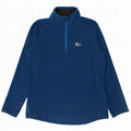 Lowe Alpine Mens Zip Neck Fleece Jumper Large Navy Blue Polyester