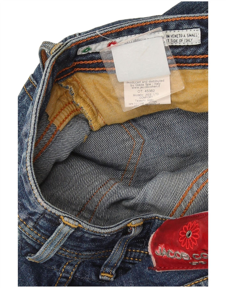 Jacob Cohen Womens Hand Made Slim Jeans W31 L28 Blue Cotton