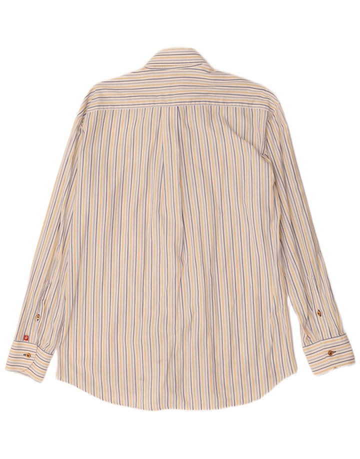 Lotto Mens Shirt Medium White Striped