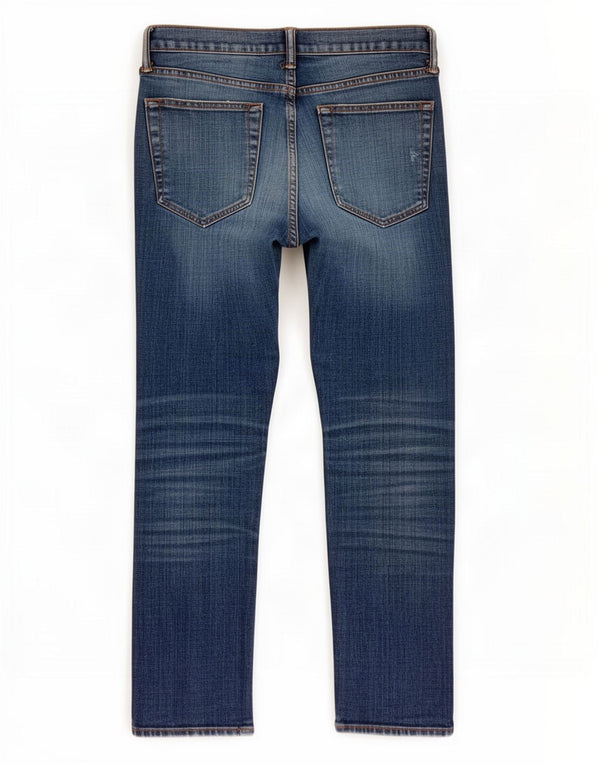 Gap Womens Distressed Skinny Jeans W32 L30 Blue Cotton