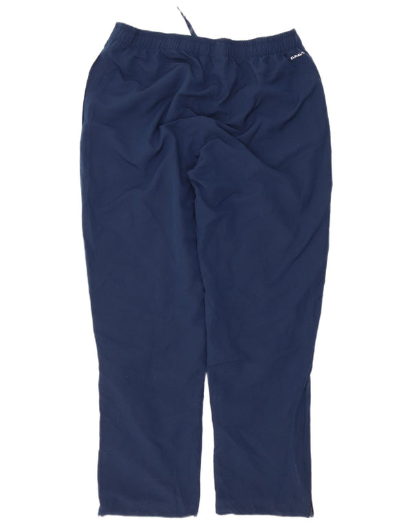Adidas Mens Climalite Tracksuit Trousers XL  Navy Blue Polyester