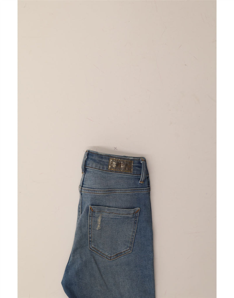 ZARA Womens Skinny Jeans EU 34 2XS W24 L26 Blue Vintage Zara and Second-Hand Zara from Messina Hembry 