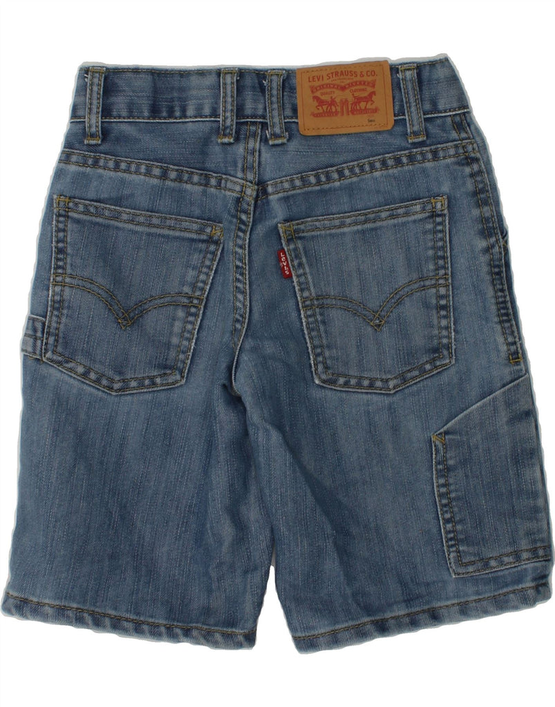 LEVI'S Boys Denim Shorts 4-5 Years W22  Blue Cotton | Vintage Levi's | Thrift | Second-Hand Levi's | Used Clothing | Messina Hembry 