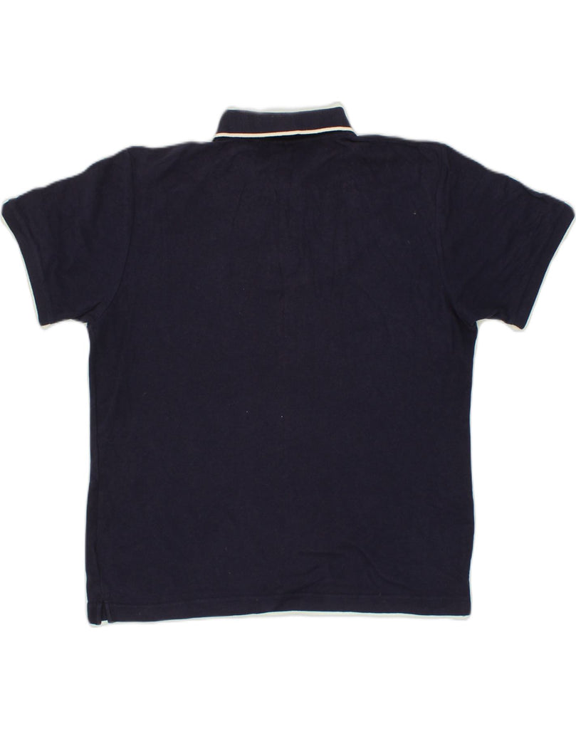 FILA Mens Polo Shirt Large Navy Blue Cotton | Vintage Fila | Thrift | Second-Hand Fila | Used Clothing | Messina Hembry 