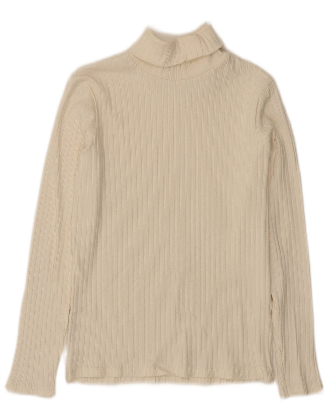 Zara Girls Top Long Sleeve 13-14 Years Off White