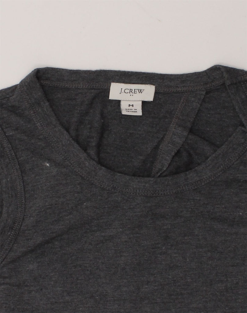 J. CREW Womens Vest Top UK 12 Medium Grey Polyester | Vintage J. Crew | Thrift | Second-Hand J. Crew | Used Clothing | Messina Hembry 