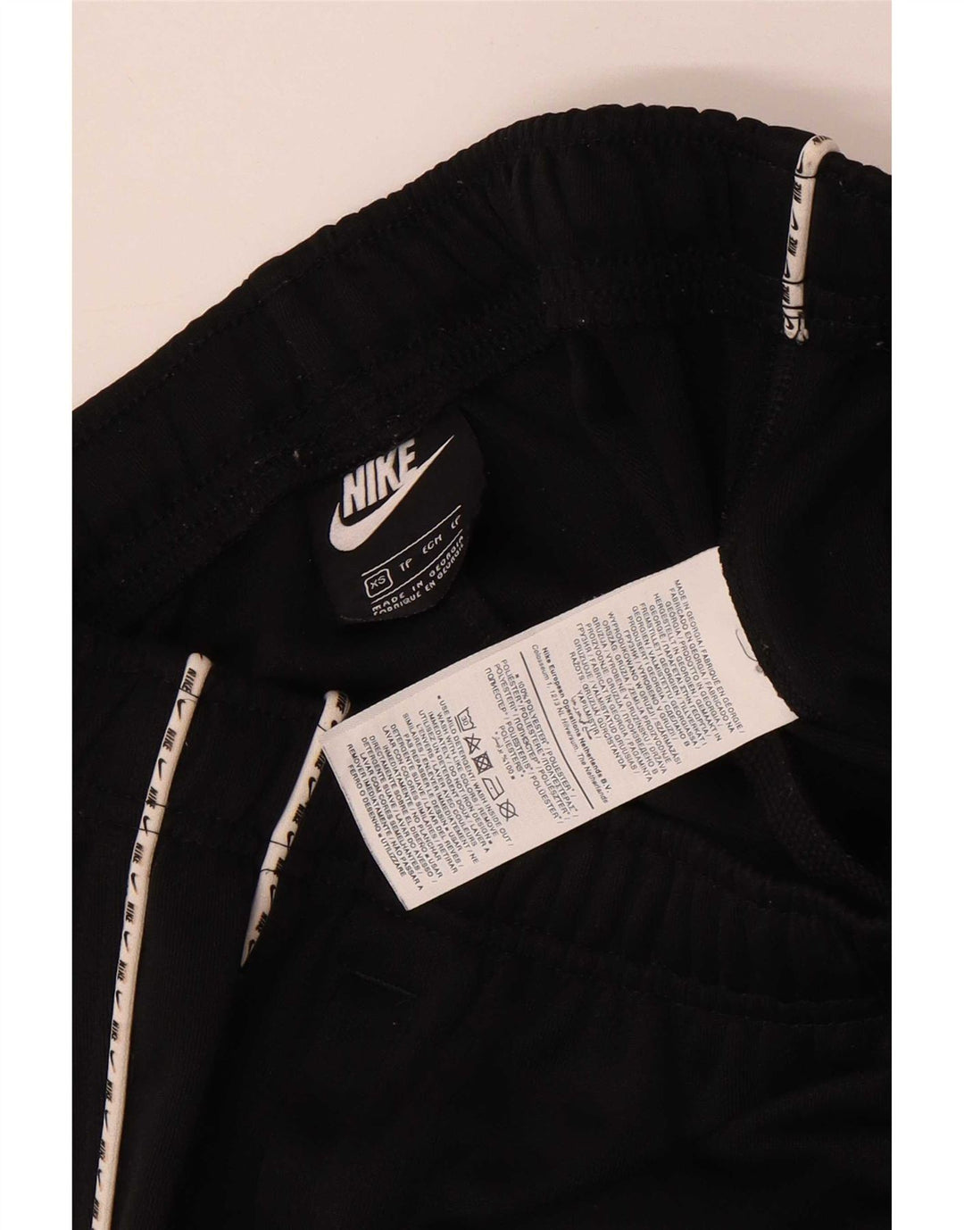 Nike Mens Tracksuit Trousers Joggers XS Black Polyester