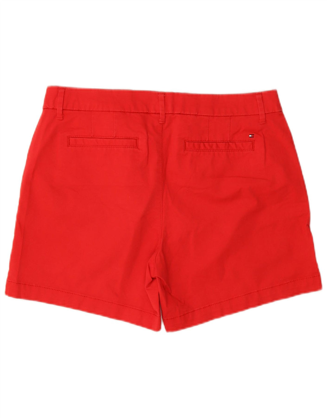 Tommy Hilfiger Womens Chino Shorts US 8 Medium W30 Red Cotton