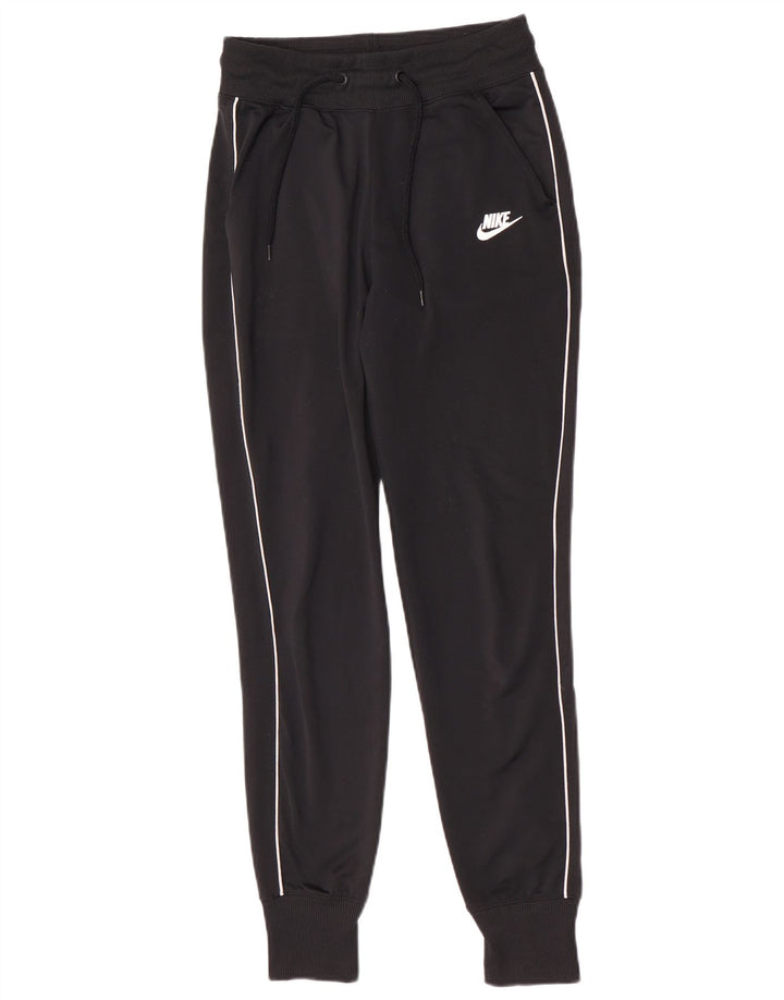 Nike Mens Tracksuit Trousers Joggers XS Black Polyester
