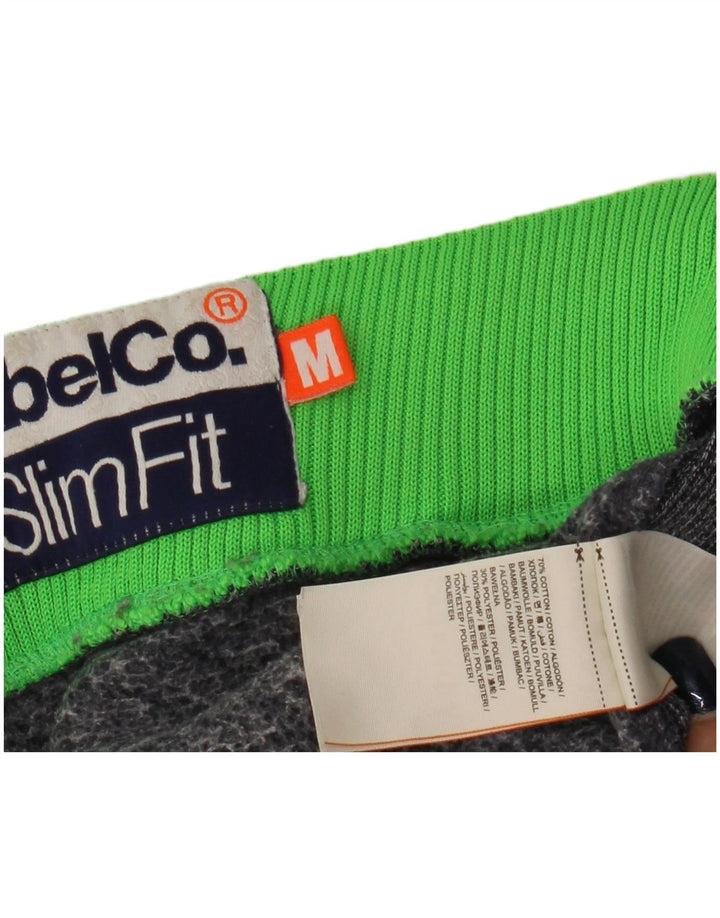 Superdry Mens Slim Fit Sport Shorts Medium Grey Flecked Cotton