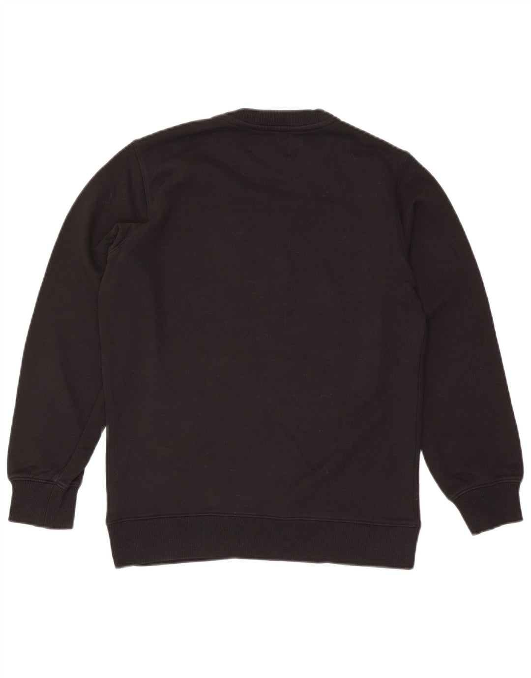 Calvin Klein Jeans Mens Graphic Sweatshirt Jumper Small Black Cotton
