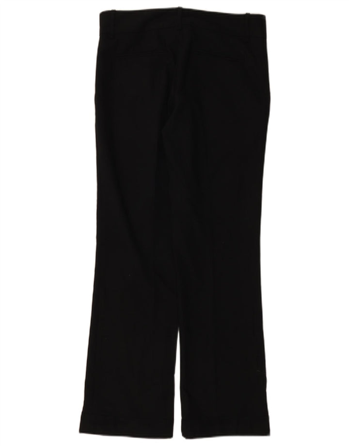 Zara Womens Bootcut Casual Trousers EU 36 XS W26 L28 Black Polyester