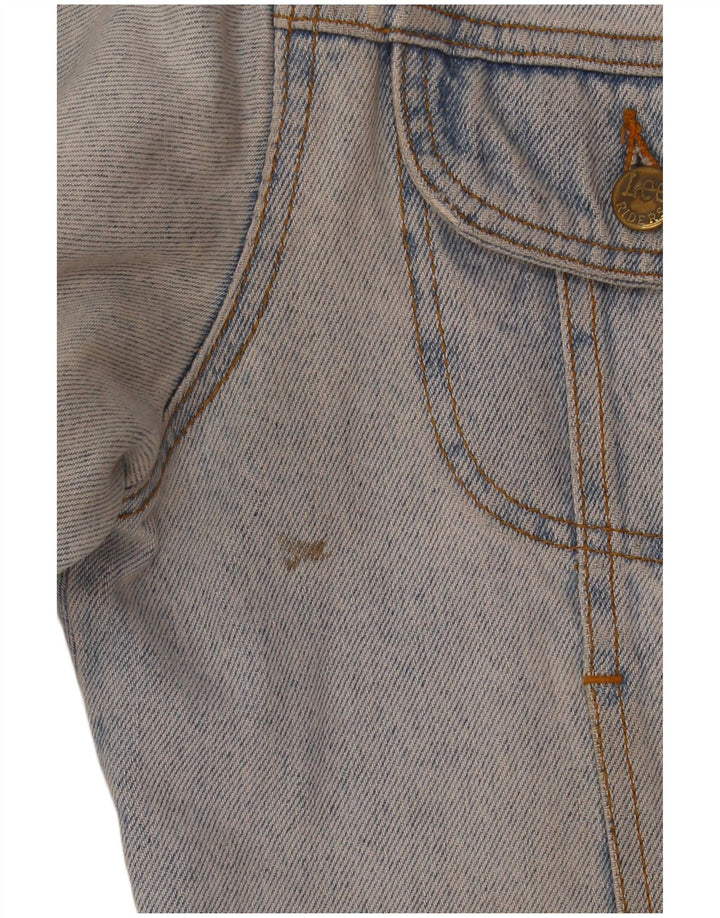Lee Womens Denim Jacket UK 14 Medium Blue