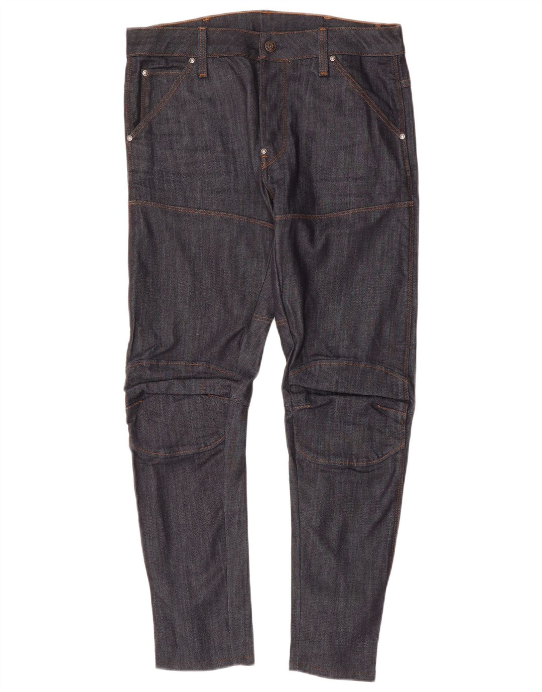 G-STAR Mens Slim Jeans W32 L32 Navy Blue Cotton