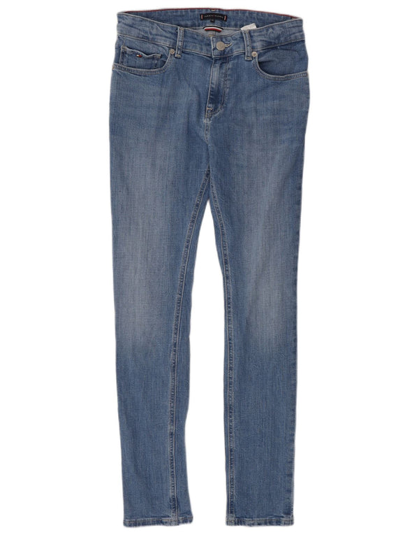 Tommy Hilfiger Boys Skinny Jeans 13-14 Years W28 L28 Blue Cotton