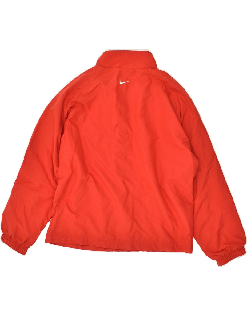 NIKE Boys Bomber Jacket 14-15 Years Large  Red Polyester | Vintage Nike | Thrift | Second-Hand Nike | Used Clothing | Messina Hembry 