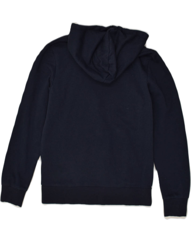 JACK & JONES Mens Zip Hoodie Sweater Small Navy Blue Cotton | Vintage Jack & Jones | Thrift | Second-Hand Jack & Jones | Used Clothing | Messina Hembry 