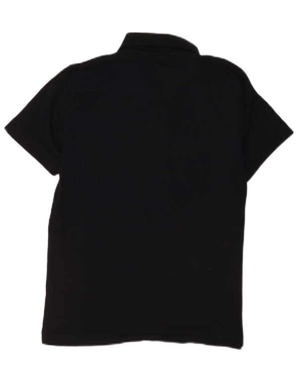 French Connection Boys Polo Shirt 13-14 Years Medium Navy Blue Cotton