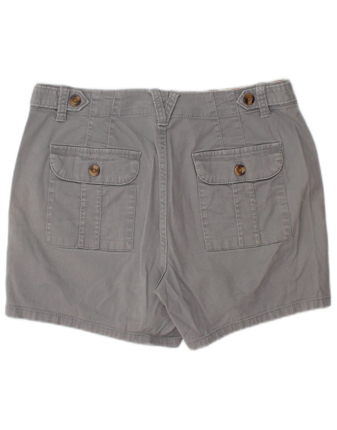 DOCKERS Womens Chino Shorts US 4 Small W28 Grey Cotton
