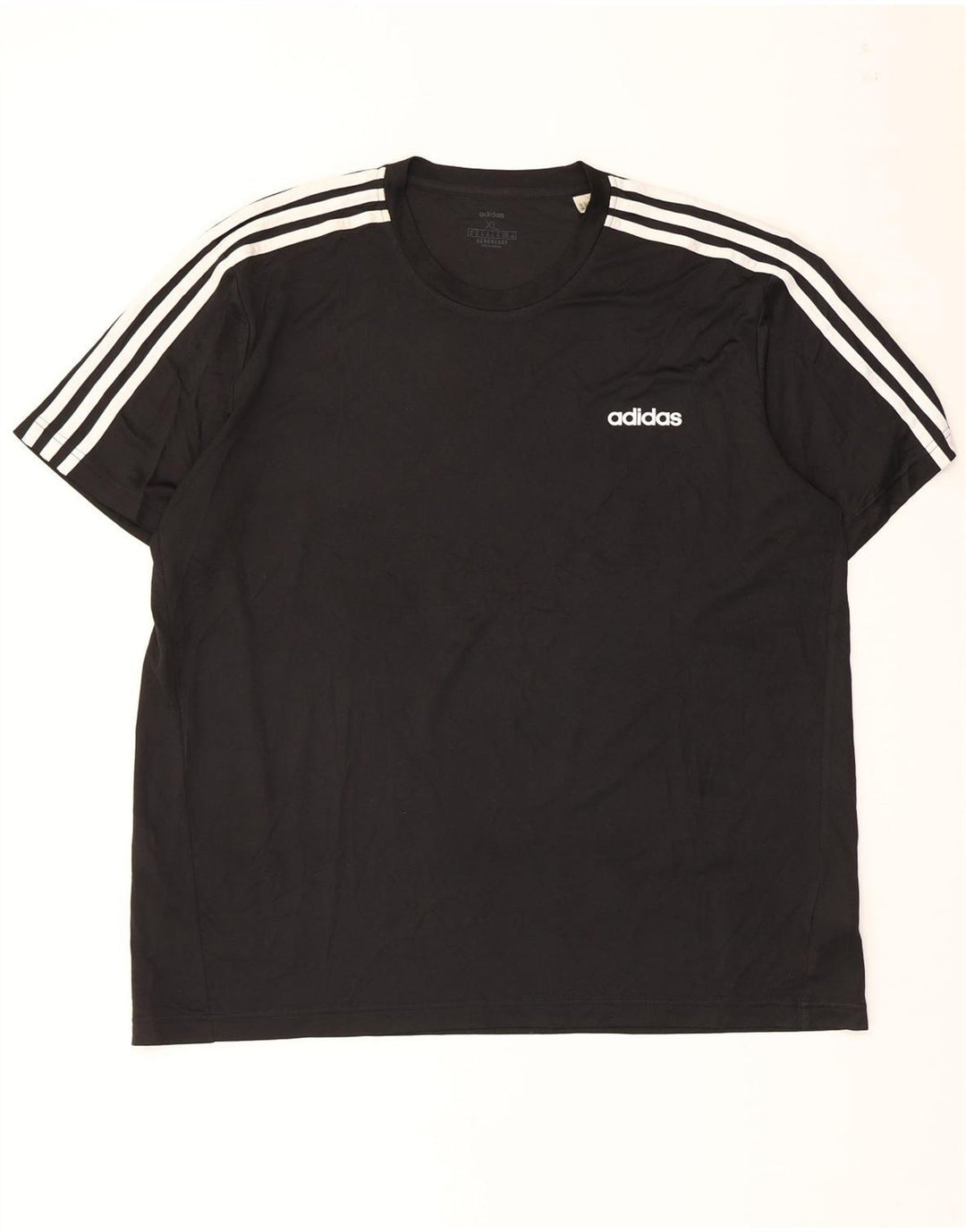 ADIDAS Mens Aeroready T-Shirt Top XL Black Polyester