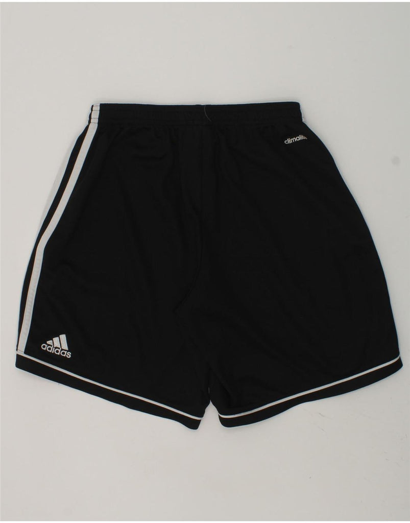 ADIDAS Boys Climalite Sport Shorts 4-5 Years XS Black Polyester | Vintage Adidas | Thrift | Second-Hand Adidas | Used Clothing | Messina Hembry 