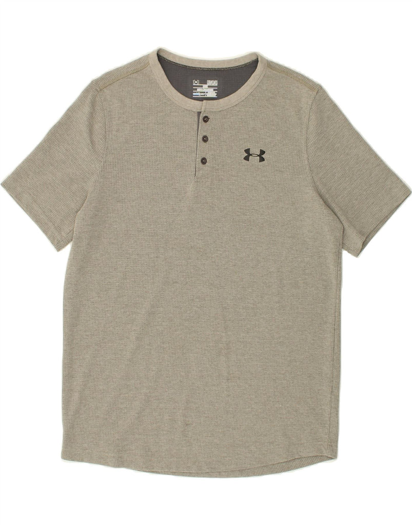 UNDER ARMOUR Mens Cold Gear T-Shirt Top Medium Grey | Vintage Under Armour | Thrift | Second-Hand Under Armour | Used Clothing | Messina Hembry 