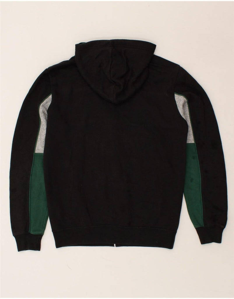 CHAMPION Mens Zip Hoodie Sweater Small Black Colourblock Cotton | Vintage Champion | Thrift | Second-Hand Champion | Used Clothing | Messina Hembry 