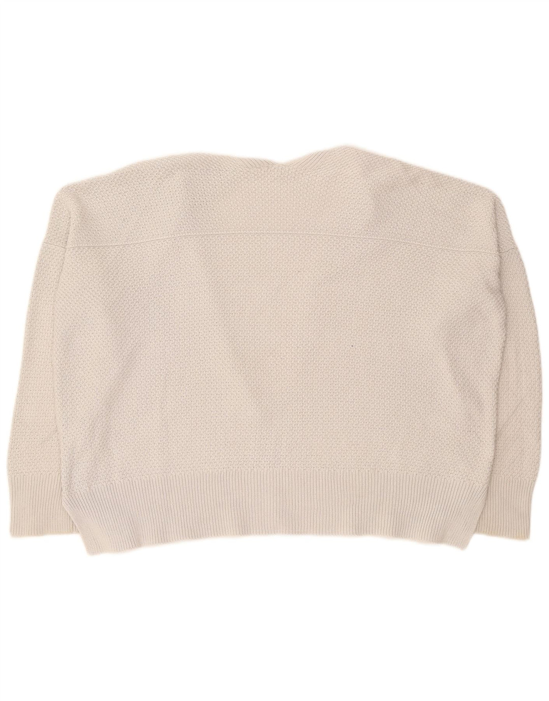 Gap Womens Oversized Cardigan Sweater UK 16 Large Grey Cotton