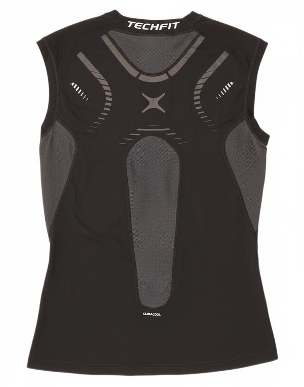 Adidas Womens Climacool Graphic Vest Top UK 18 XL Black Colourblock