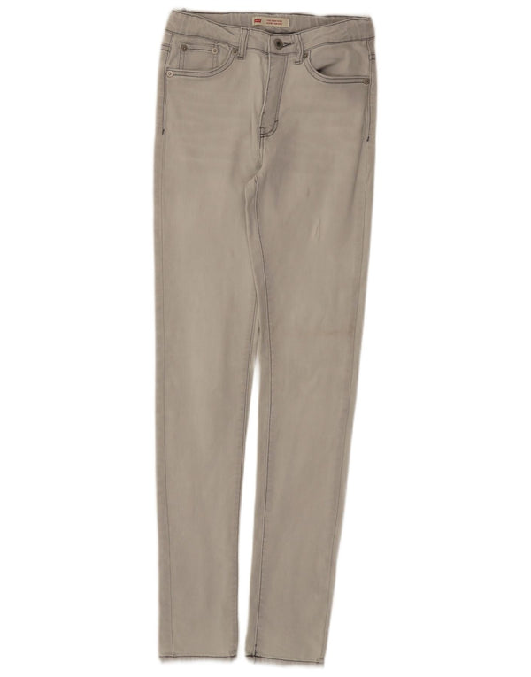 Levi's Girls 720 High Waist Super Skinny Jeans 13-14 Years W24 L30 Grey