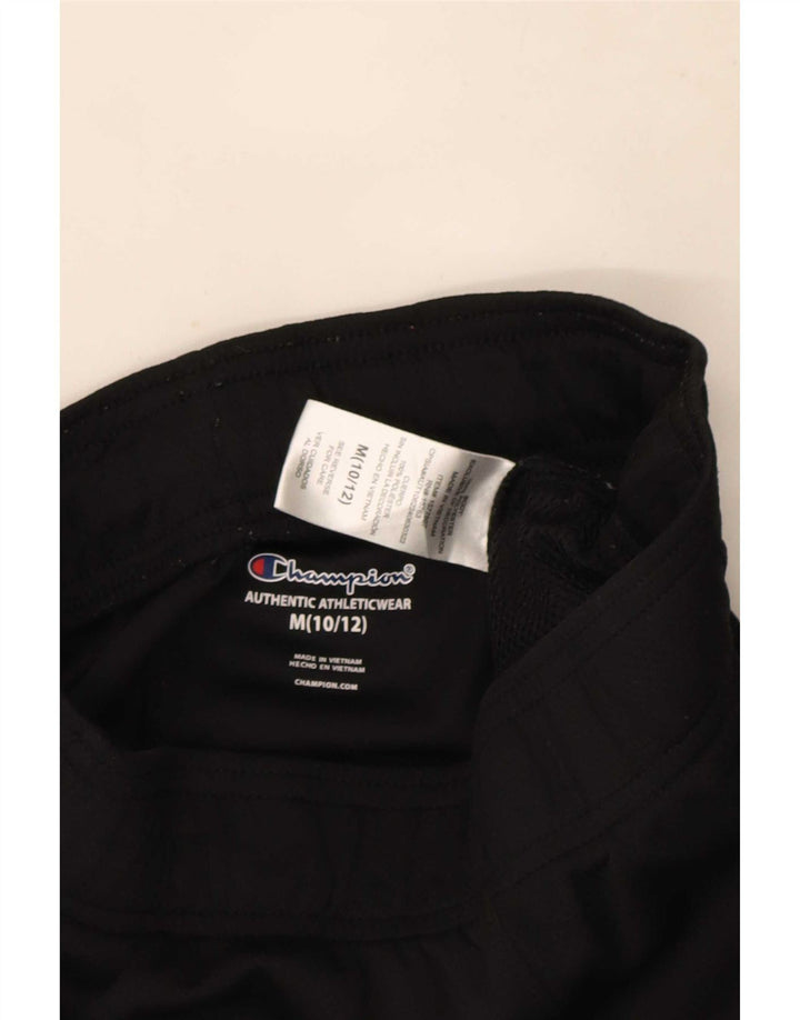 Champion Boys Sport Shorts 10-11 Years Medium Black Polyester