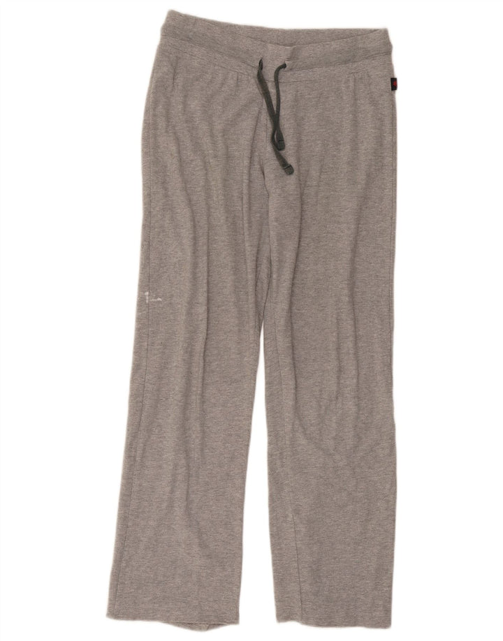 Kappa Womens Tracksuit Trousers UK 14 Large Grey Cotton