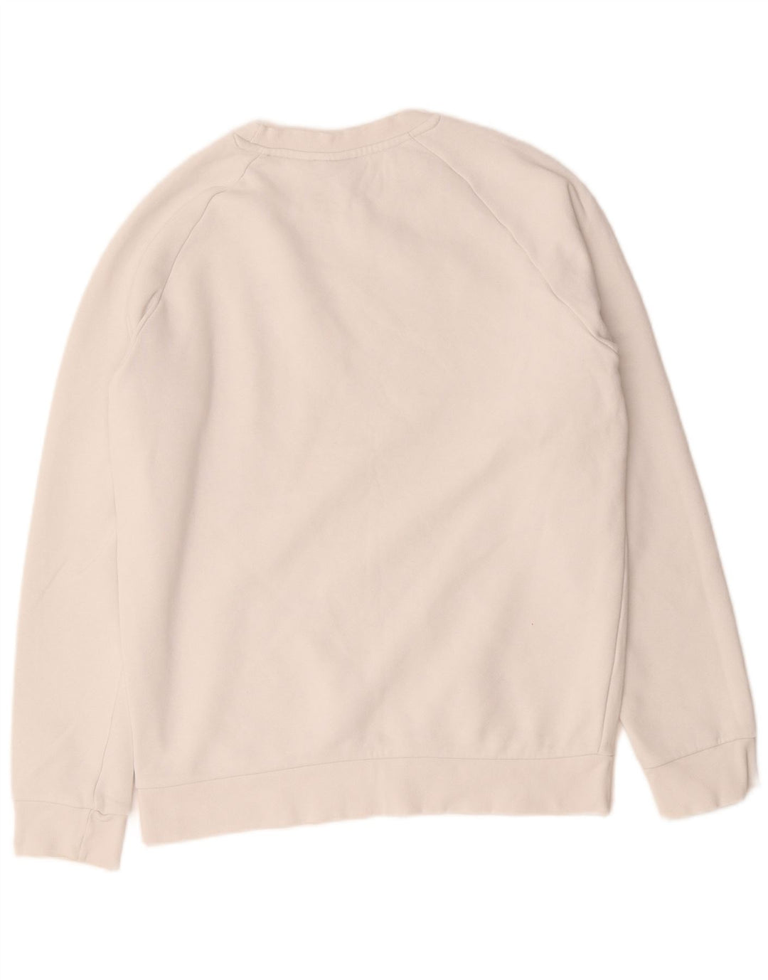 Adidas Mens Sweatshirt Jumper Small White Cotton
