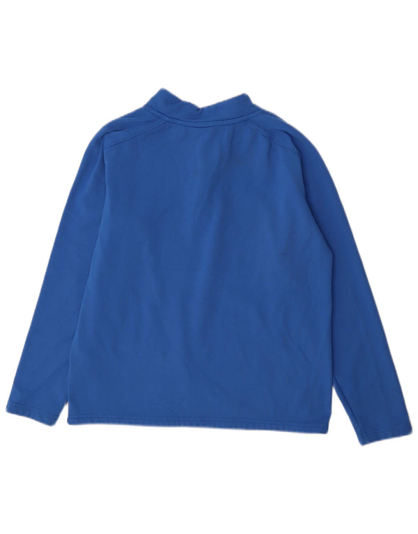 Nike Boys Graphic Zip Neck Pullover Tracksuit Top 13-14 Years XL Blue