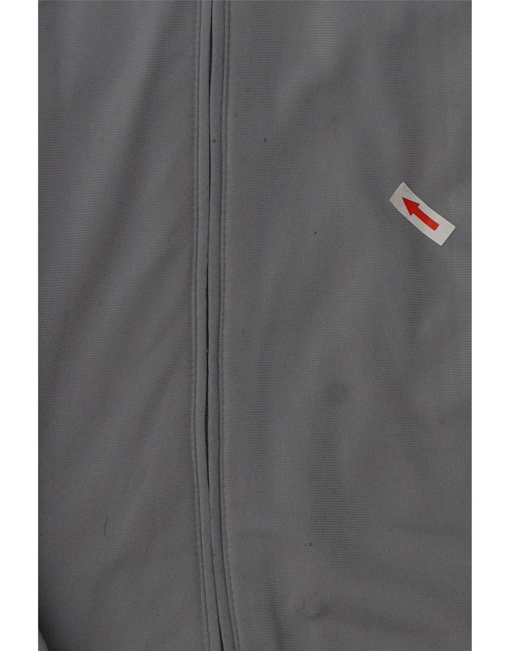 NIKE Mens Tracksuit Top Jacket UK 44/46 XL Blue Polyester