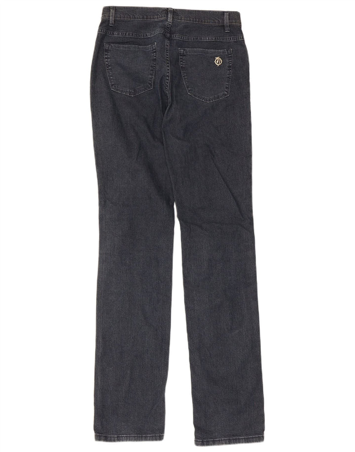 Trussardi Womens Straight Jeans W27 L33 Navy Blue