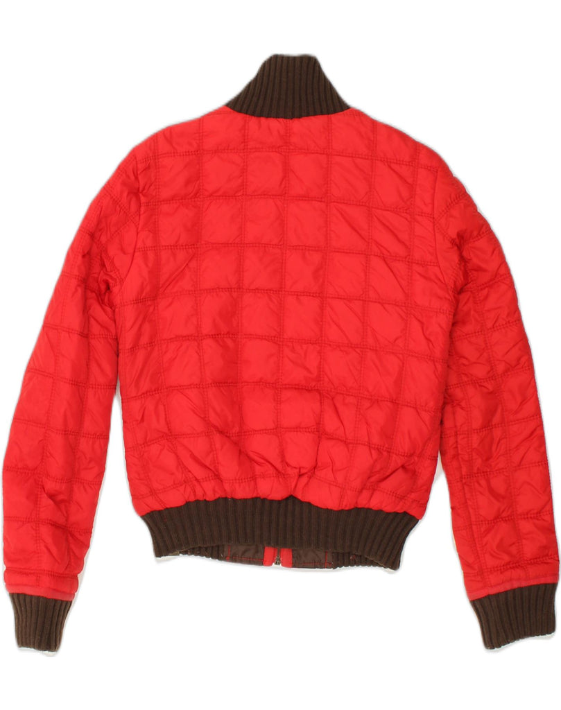 NAF NAF Womens Padded Jacket UK 12 Medium  Red | Vintage Naf Naf | Thrift | Second-Hand Naf Naf | Used Clothing | Messina Hembry 