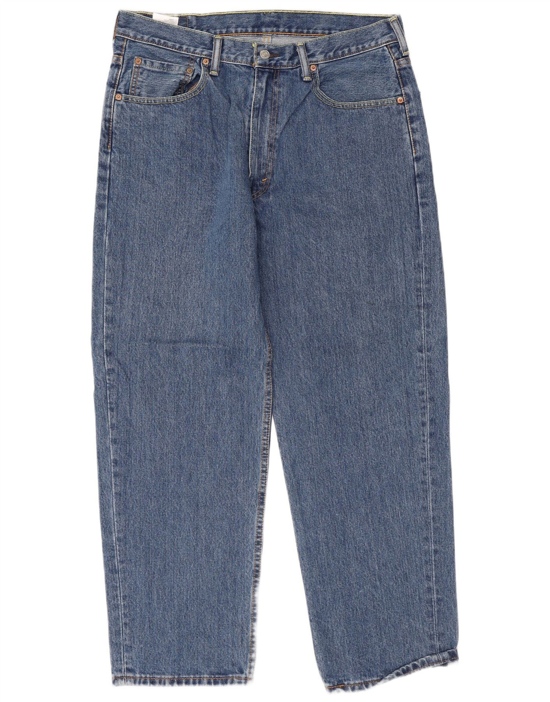 Levi's Mens Relaxed Fit Straight Jeans W36 L29 Blue Cotton